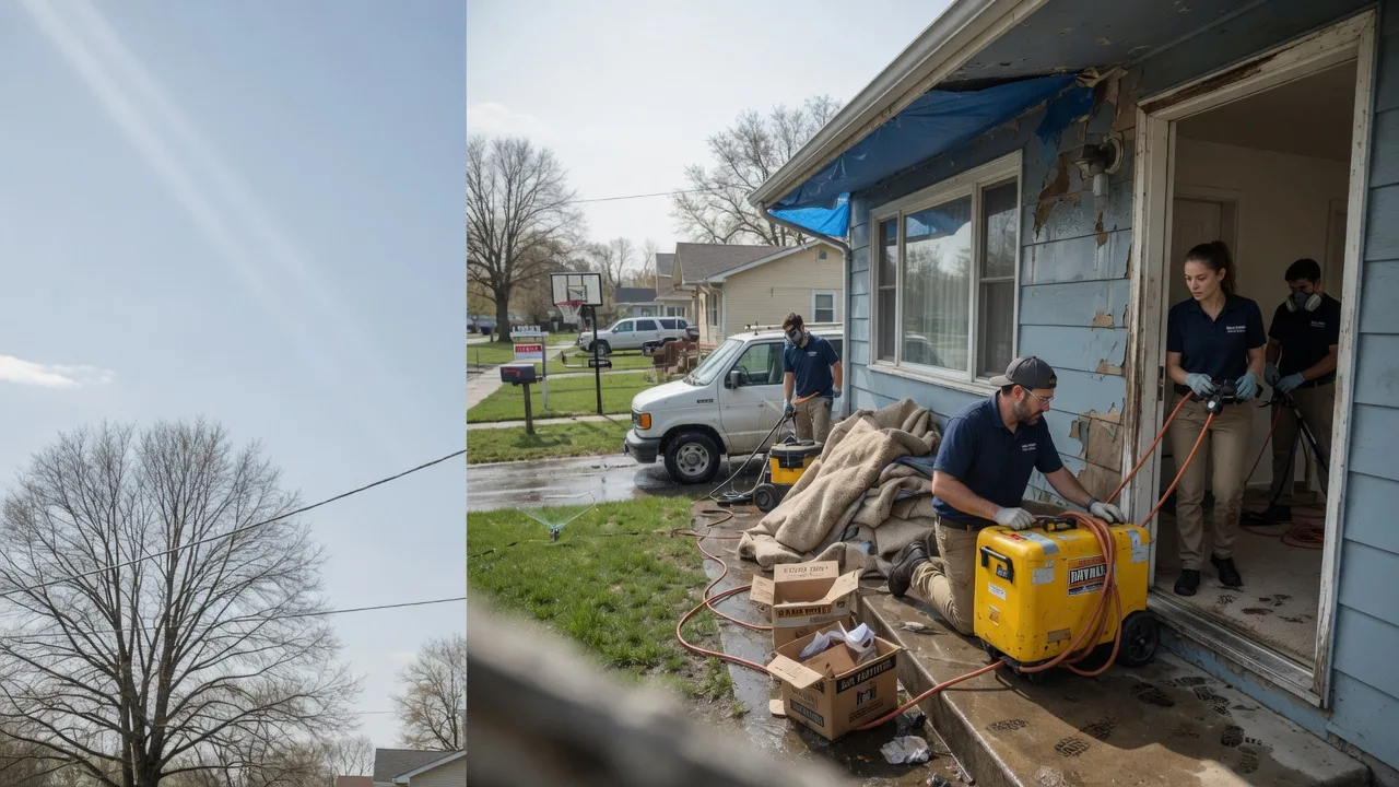 Basement Flood Cleanup in Mokane, MO near me